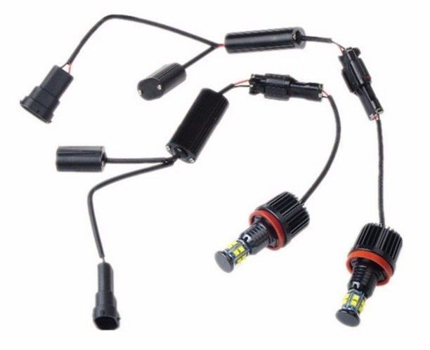 Led marker білий (2шт) BMW H8 120W ангельські глазки b36-ab4 фото