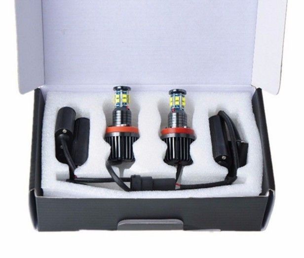 Led marker білий (2шт) BMW H8 120W ангельські глазки b36-ab4 фото