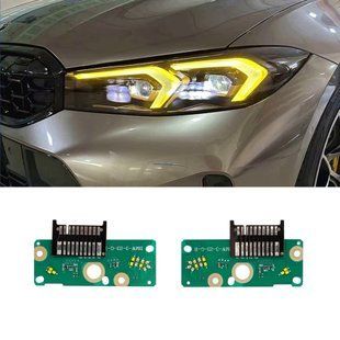 Жовті LED DRL чіпи BMW G20 G21 рестайл 181-bc6 фото