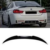 Спойлер BMW F36 M4 черный глянец 1ii-i23 фото