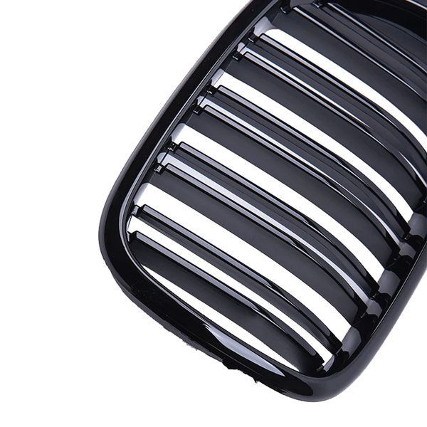 Решетки радиатора BMW E39 M Performance глянец ноздри двухреберные 4b6-938 фото