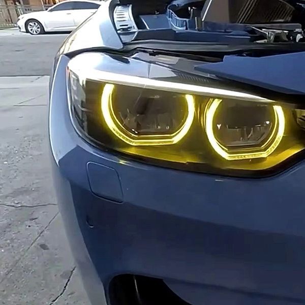 Жовті LED DRL чіпи BMW F32 F33 F36 дорест FULL LED c62-2i9 фото