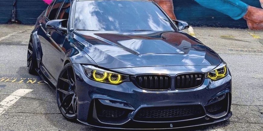 Жовті LED DRL чіпи BMW F32 F33 F36 дорест FULL LED c62-2i9 фото