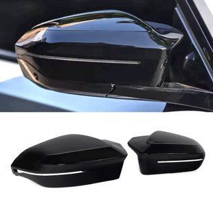 Накладки на дзеркала глянцеві BMW G60 G70 G90 G61 i5 i7 M Performance  007-aii фото