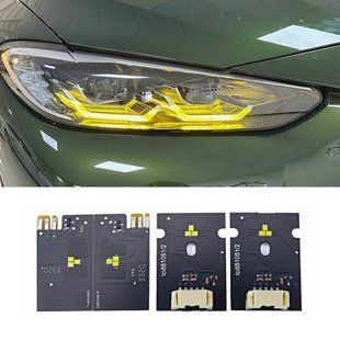 Жовті LED DRL чіпи BMW G22 G23 G26 дорест Full Led 4b7-336 фото