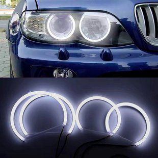Ангельські глазки BMW E53 рестайл LED SMD Cotton Angel Eyes 571-164 фото