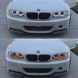 Ангельські оченята LED Cotton BMW E46 білий-жовтий Angel Eyes 2c4-4a5 фото 6