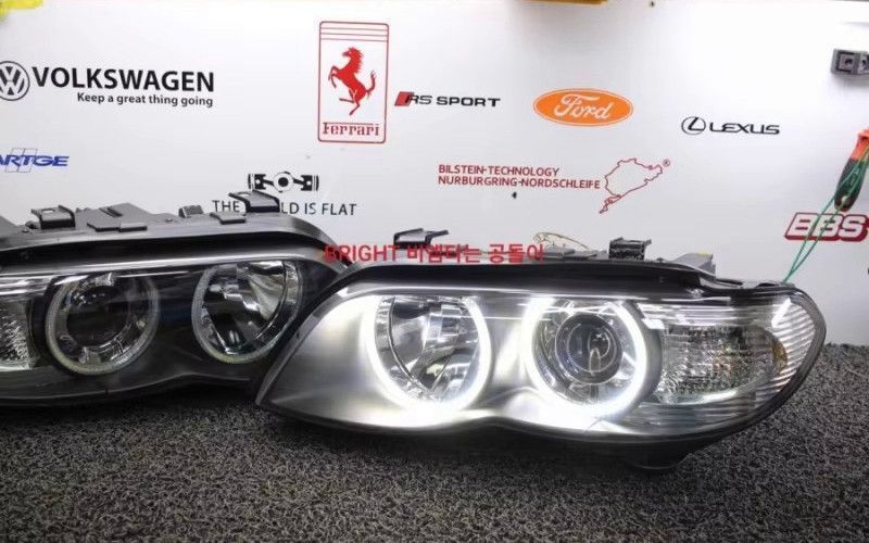 Ангельские глазки BMW E53 рестайл LED SMD Cotton Angel Eyes 571-164 фото
