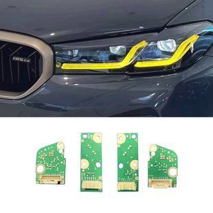 Жовті LED DRL чіпи BMW G30 G31 рестайл 935-388 фото