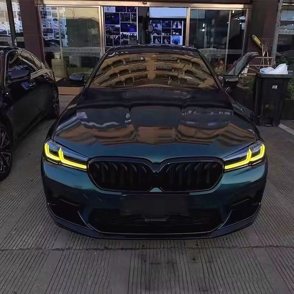Желтые LED DRL чипы BMW G30 G31 рестайл 935-388 фото
