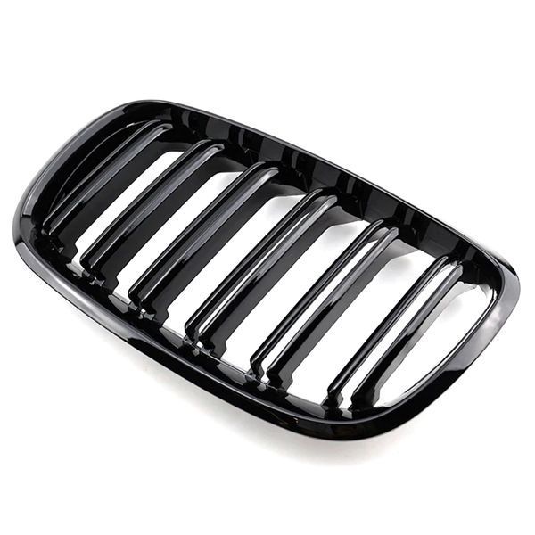 Решітки радіатора BMW X5 E70 X6 E71 M Performance ніздрі глянцеві двореберні 575-8c4 фото