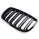 Решітки радіатора BMW X5 E70 X6 E71 M Performance ніздрі глянцеві двореберні 575-8c4 фото 4