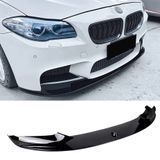 Накладка переднего бампера BMW F10 F11 M Performance черный глянец сплиттер 29a-1a2 фото