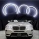 Ангельські оченята BMW F25 дорестайл LED SMD Cotton Angel Eyes b6a-828 фото 1
