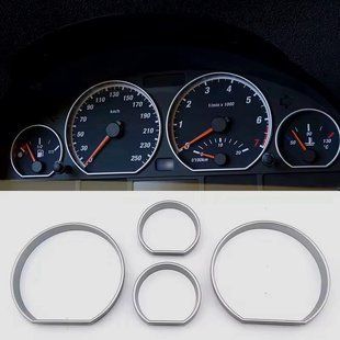 Кольца в панель приборов для BMW E46 хром b6c-660 фото