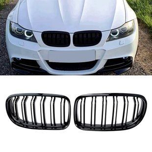 Решетки радиатора BMW E90 E91 рестайл M Performance ноздри двухреберные 543-i36 фото