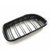 Решетки радиатора BMW F06 F12 F13 M Performance глянец ноздри двухреберные 502-302 фото 3