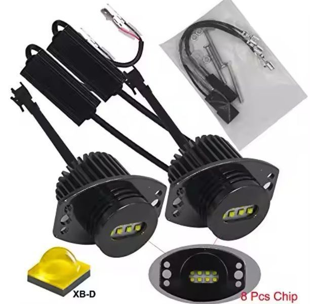 Led marker білий (2шт) BMW 40W E90 E91 дорест ангельські глазки 3b9-23a фото