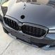 Решітка радіатора для BMW G30 G31 G38 рестайл M Performance ніздрі двореберні 776-08a фото 7