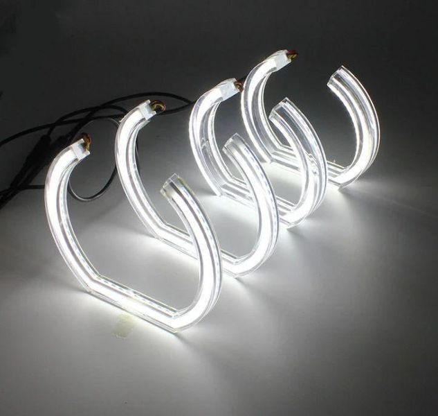 Ангельські глазки Crystal LED BMW в стилі DTM Angel Eyes 3a0-158 фото
