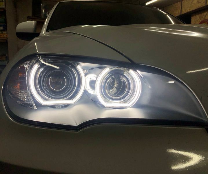 Ангельські глазки Crystal LED BMW в стилі DTM Angel Eyes 3a0-158 фото