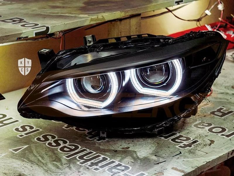 Ангельські глазки Crystal LED BMW в стилі DTM Angel Eyes 3a0-158 фото