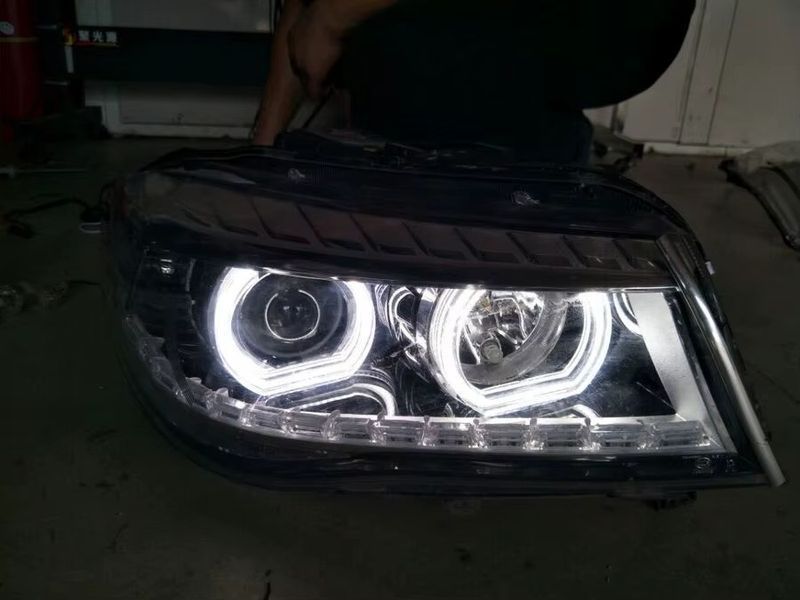 Ангельські глазки Crystal LED BMW в стилі DTM Angel Eyes 3a0-158 фото