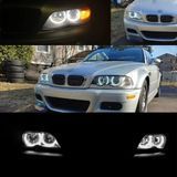 Ангельські очі LED Cotton SMD BMW E46 Angel Eyes 08b-b57 фото