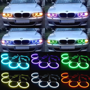 Ангельские глазки LED RGB Cotton BMW E39 E36 E38 E46 Angel Eyes ibi-210 фото