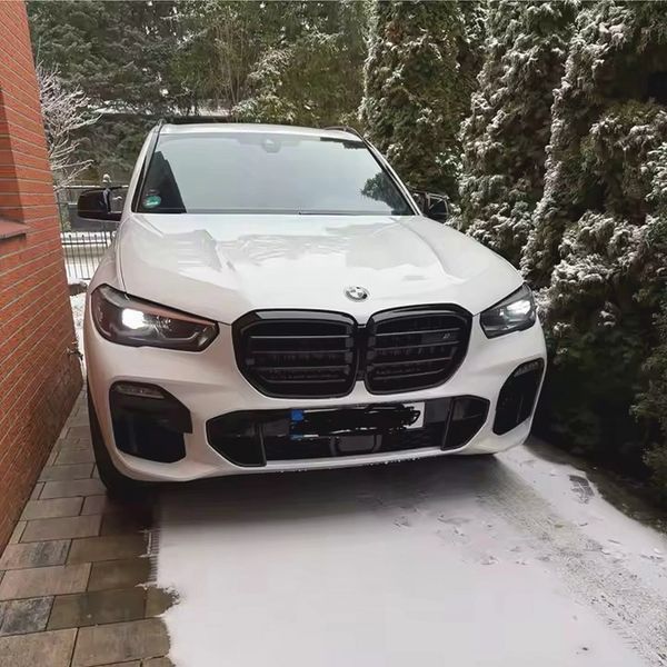 Решітка радіатора BMW X5 G05 дорест X5M глянець ноздри горизонтальні 426-432 фото