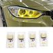 Желтые LED DRL чипы BMW F30 F31 Xenon 376-093 фото 1