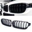 Решітки радіатора BMW F30 F31 F35 M Performance глянець ніздрі двореберні