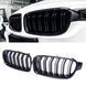Решетки радиатора BMW F30 F31 F35 M Performance глянец ноздри двухреберные 7c6-87c фото 1