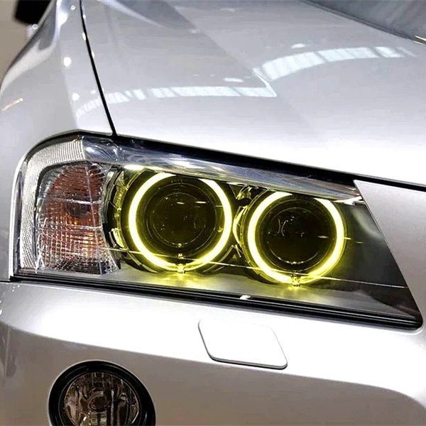 Жовті LED DRL чіпи BMW E70 E92 F06 F15 F16 F25 F32 F36 XENON b64-bii фото