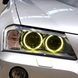 Жовті LED DRL чіпи BMW E70 E92 F06 F15 F16 F25 F32 F36 XENON b64-bii фото 5