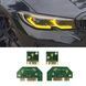 Жовті LED DRL чіпи BMW G20 G21 дорест LASER 67i-567 фото 1