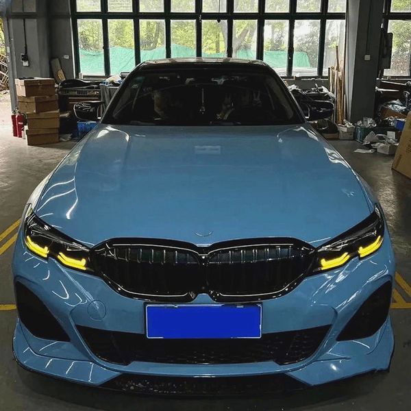 Жовті LED DRL чіпи BMW G20 G21 дорест FULL LED b01-1ac фото